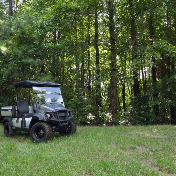 golf cart in field