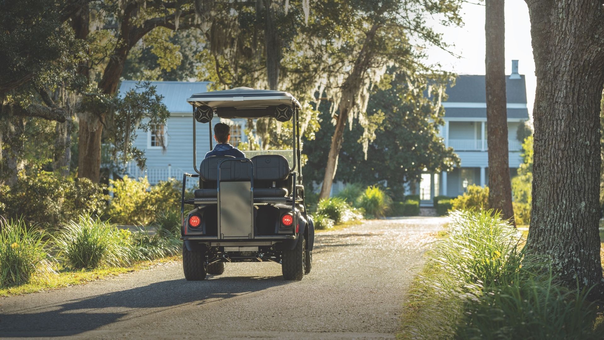 golf cart at event