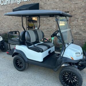 2025 Club Car® Onward® 4 Passenger Gas Lifted Metallic Glacier