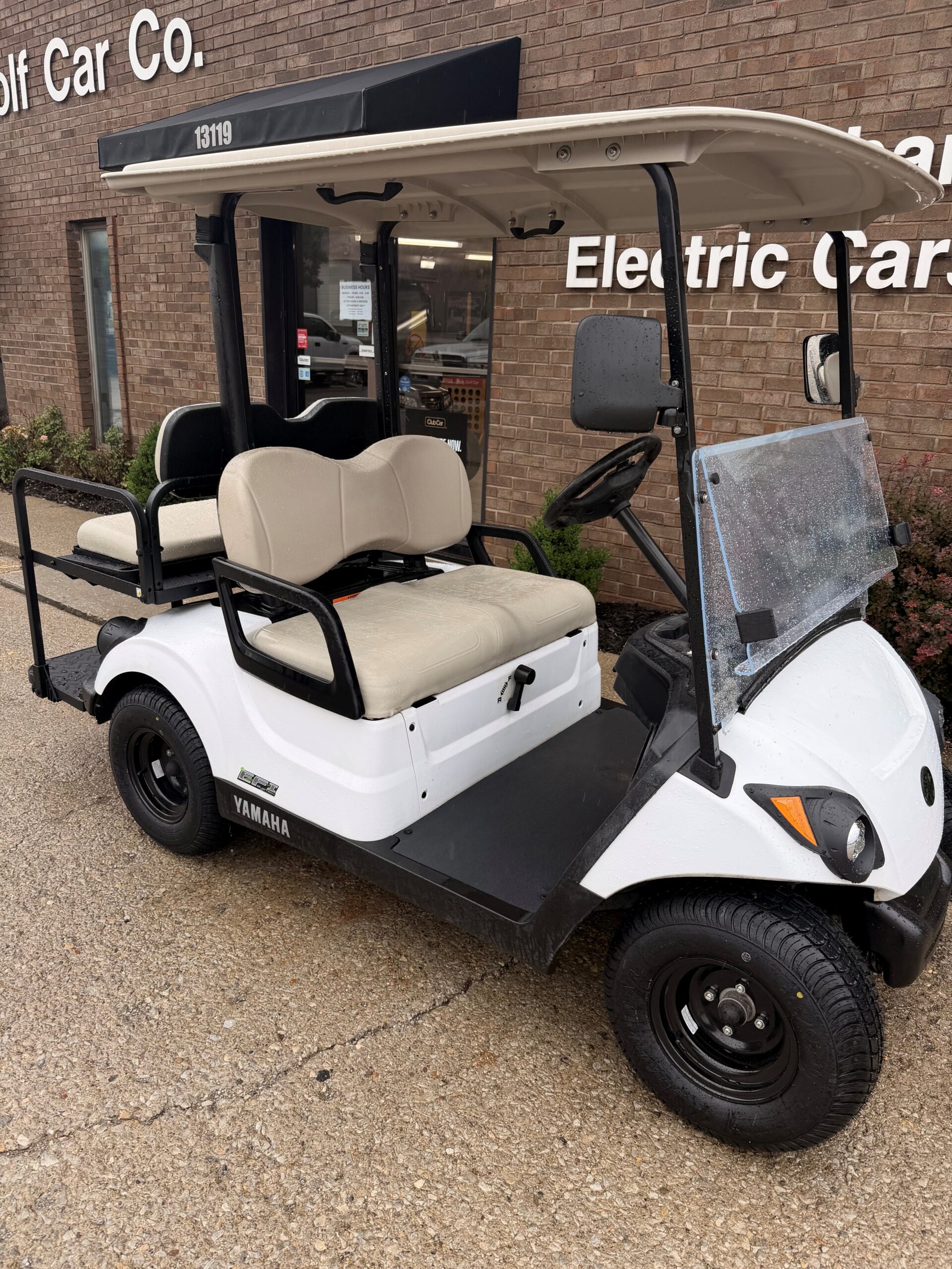 2021 Yamaha Drive2 EFI Quietech White 4-passenger
