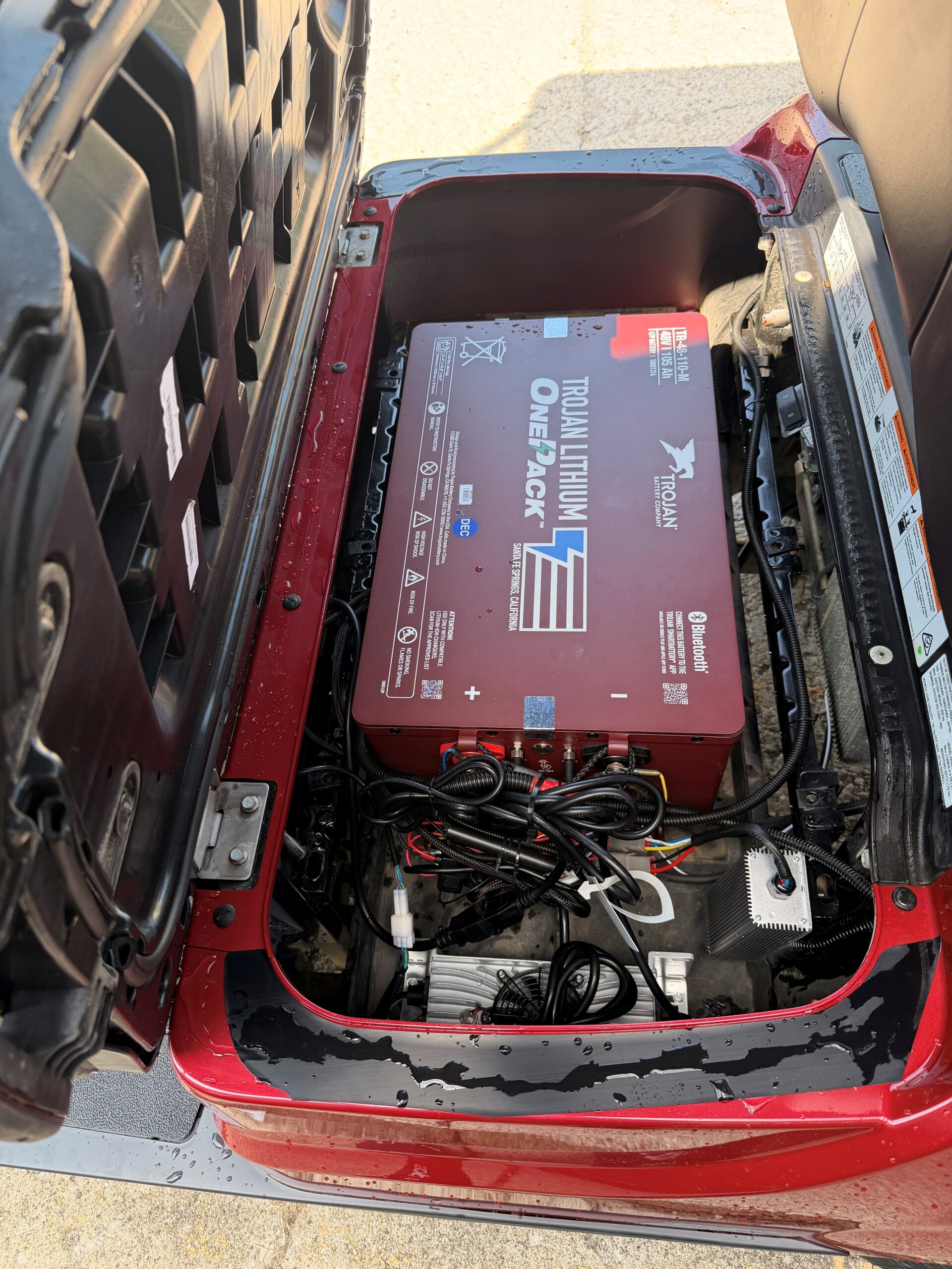 2022 Yamaha Drive2 48V Lithium Ion Jasper - Image 7