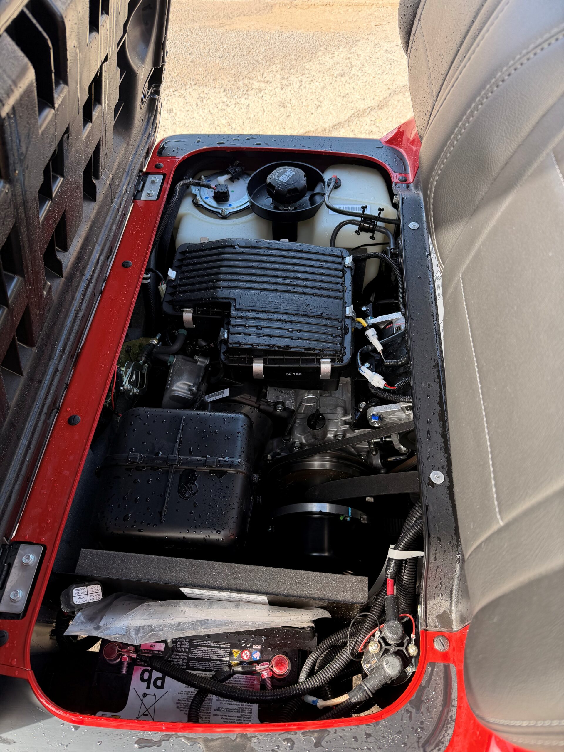 2026 Yamaha Drive2 PTV EFI Quiet-Tech Coral Red~Calvert City - Image 2