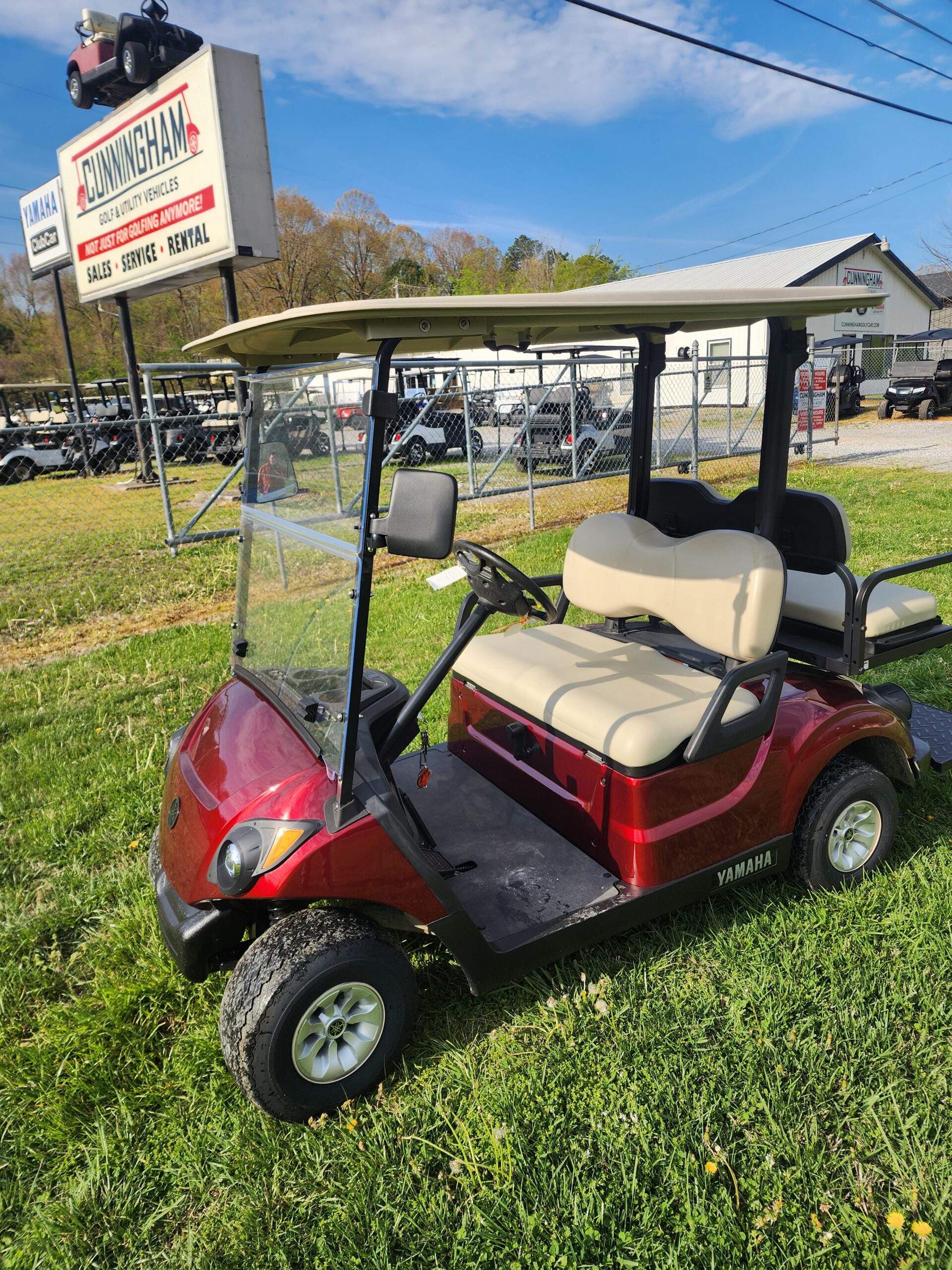 🔥 2019 Yamaha Drive2 Gas Golf Cart – 4 Passengers Calvert City🔥