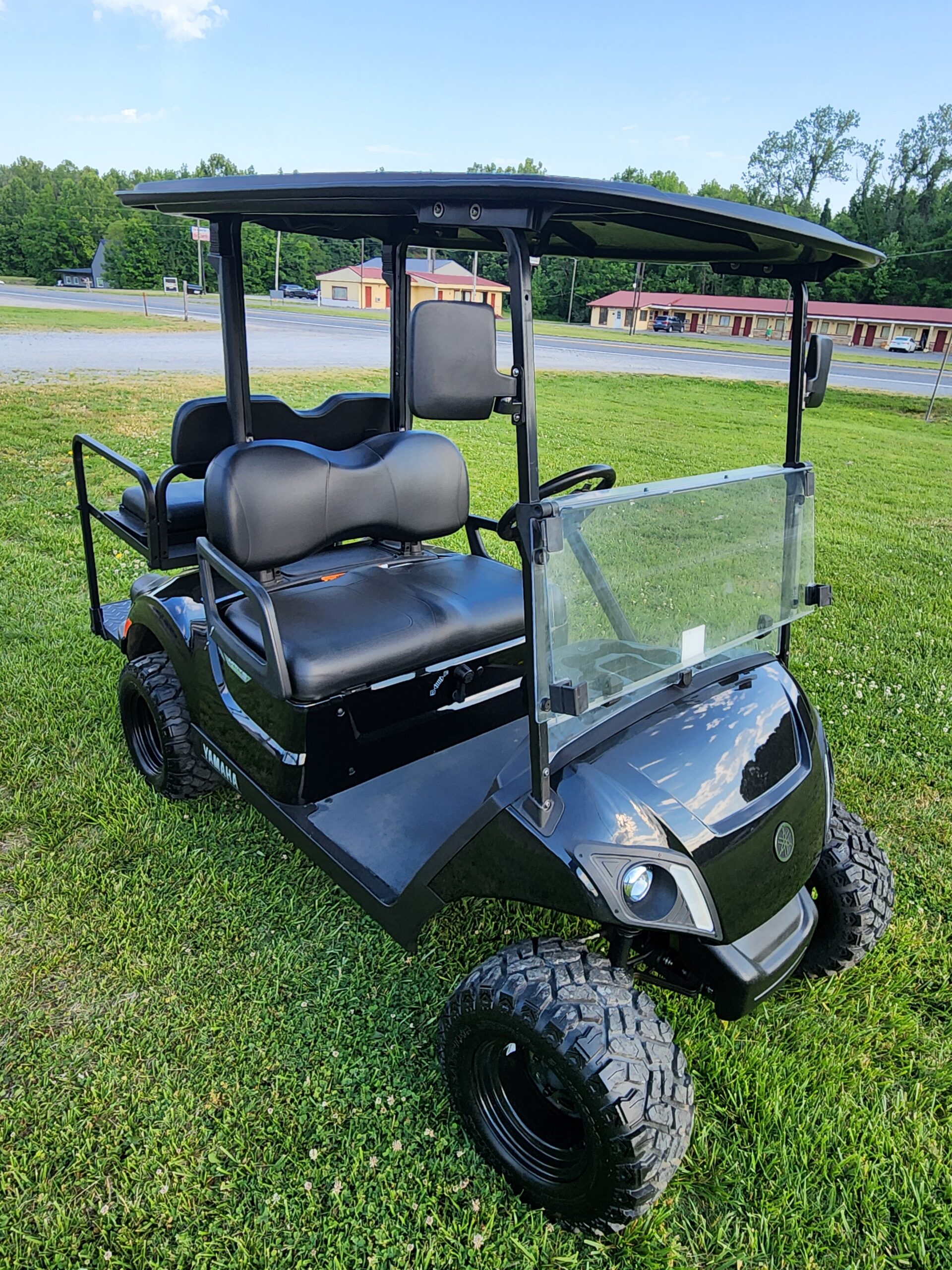 🔥 2021 Yamaha Drive2 – 4 Passenger Lifted EFI Gas QuietTech Golf Cart Calvert City🔥 - Image 3