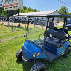 🔥 2021 Yamaha Drive2 – 4 Passenger Lifted EFI Gas Artic Drift Matte QuietTech Golf Cart Calvert City🔥
