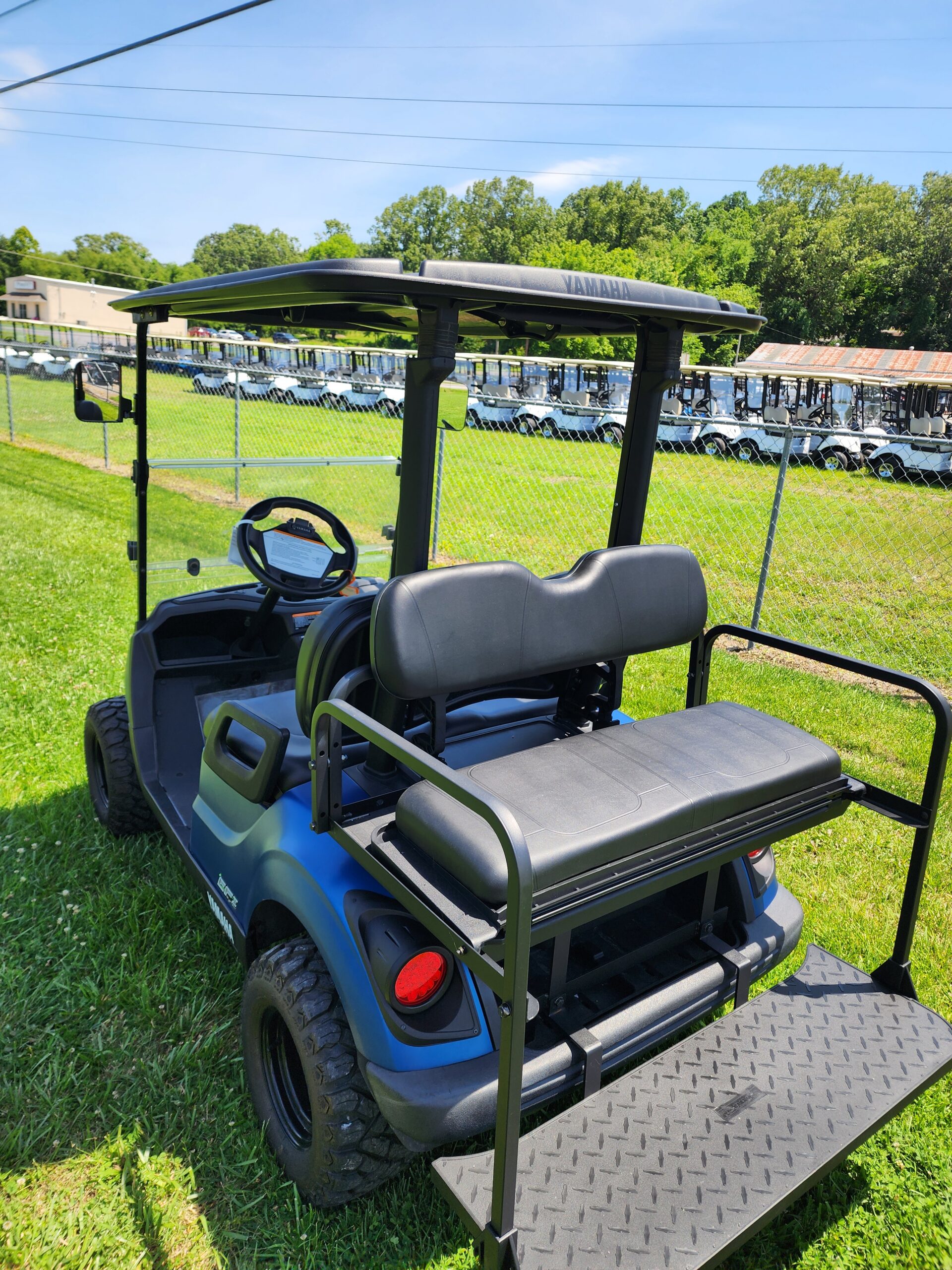 🔥 2021 Yamaha Drive2 – 4 Passenger Lifted EFI Gas Artic Drift Matte QuietTech Golf Cart Calvert City🔥 - Image 5