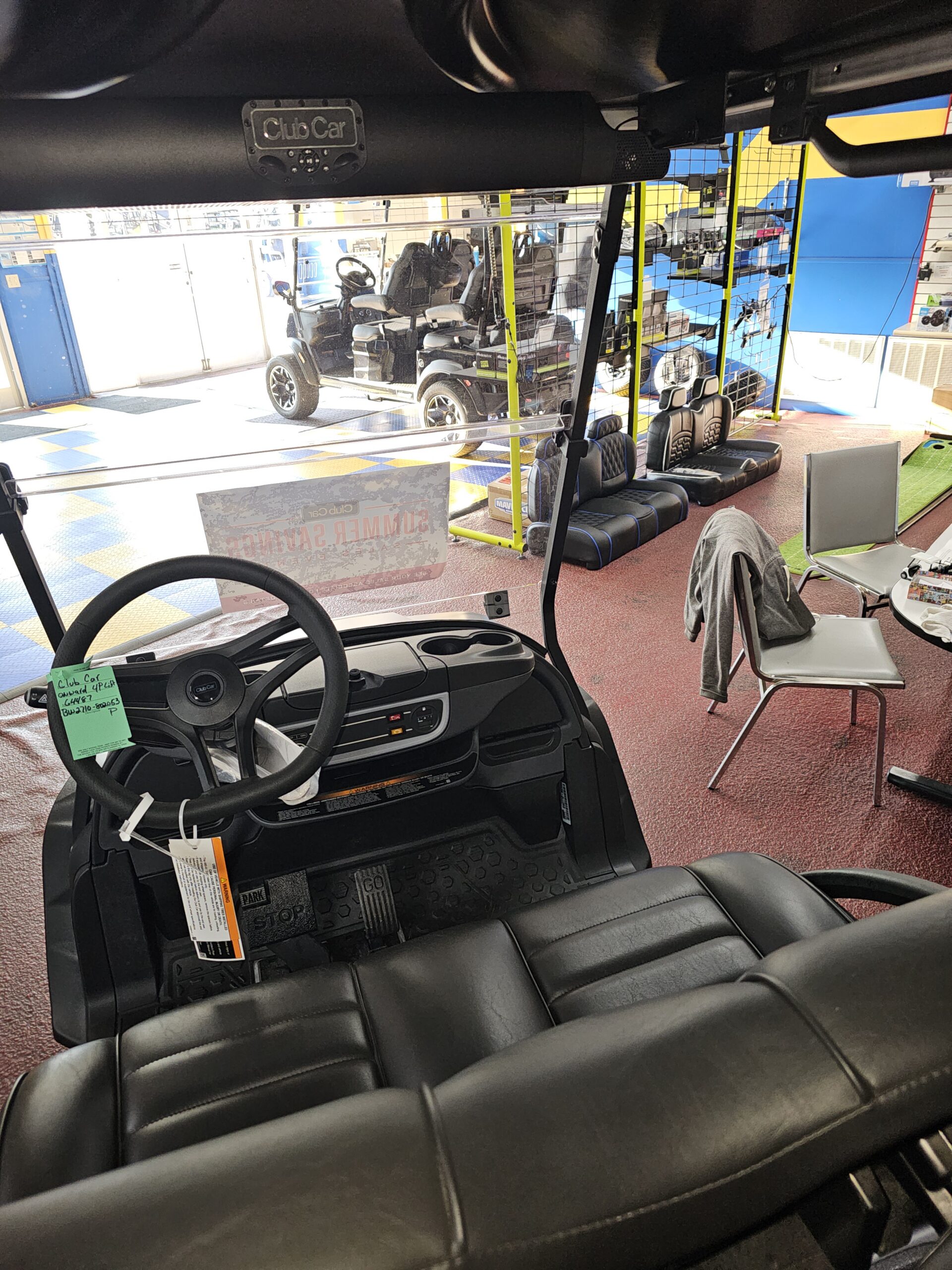 2027 Club Car® Onward® 4 Passenger Gas Graphite Matte Premium Calvert City - Image 5