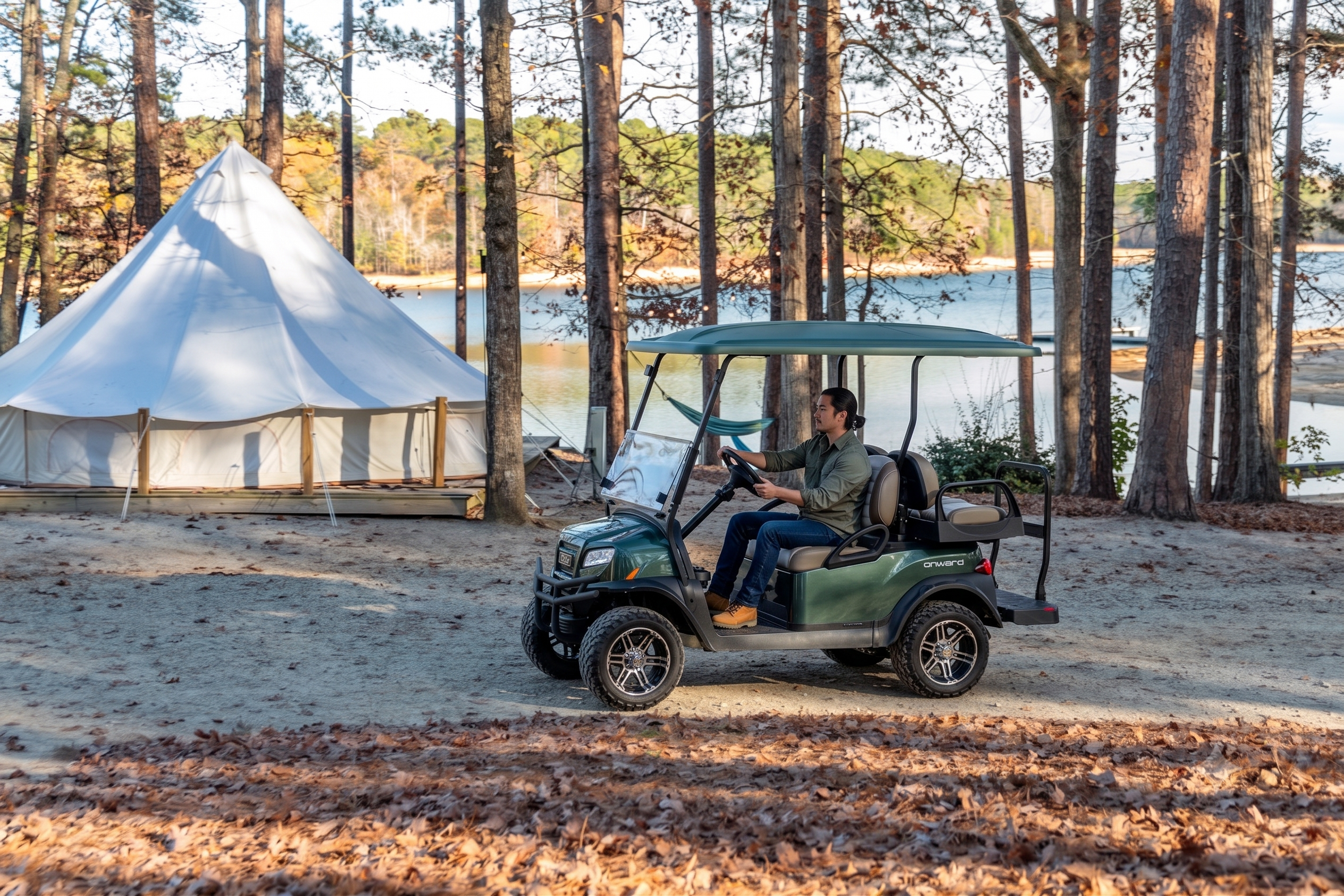 golf cart Kentucky Lake