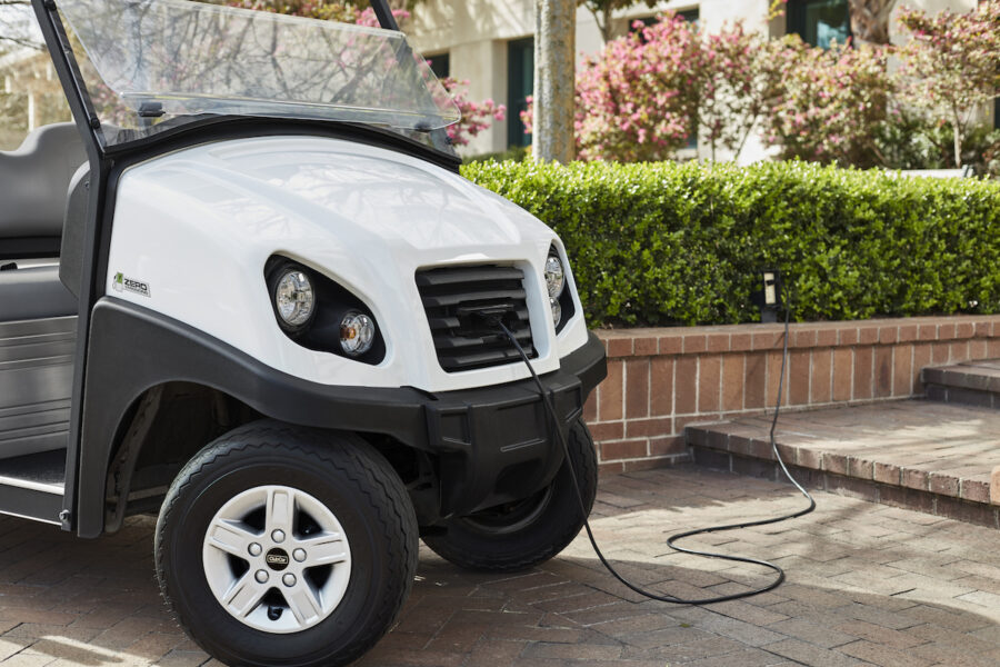 club car battery charging